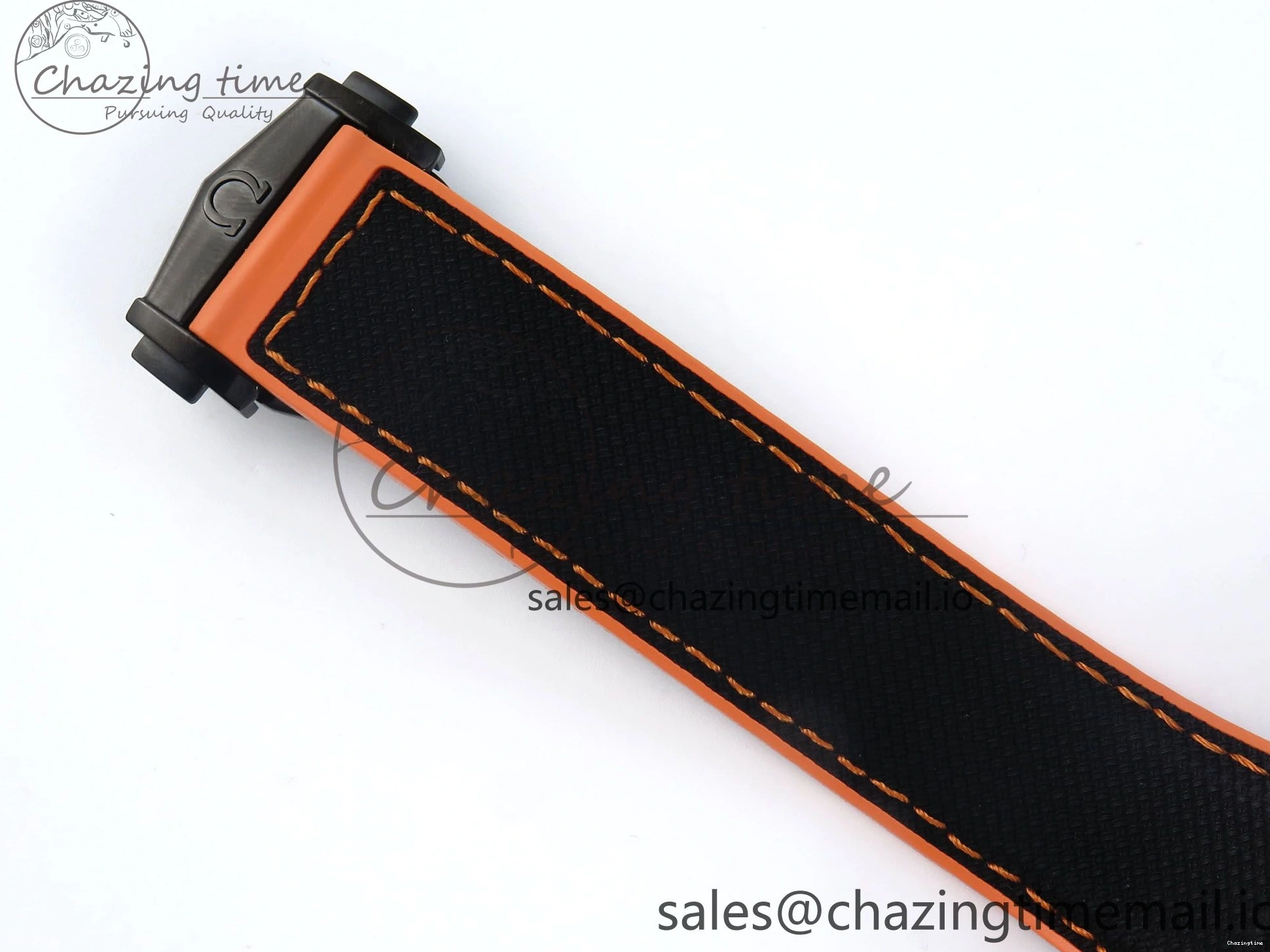 0210 Attractive Planet Ocean Master Chronometer 600M 45.5mm SCF 1:1 Best Edition Black Orange Bezel Black Dial on Black Rubber Strap A9900 Super Clone 7668